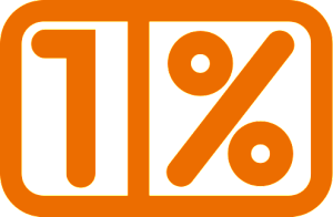 logo 1 procent